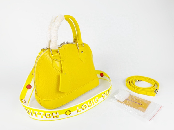 ルイヴィトンバッグ角部分ディテール